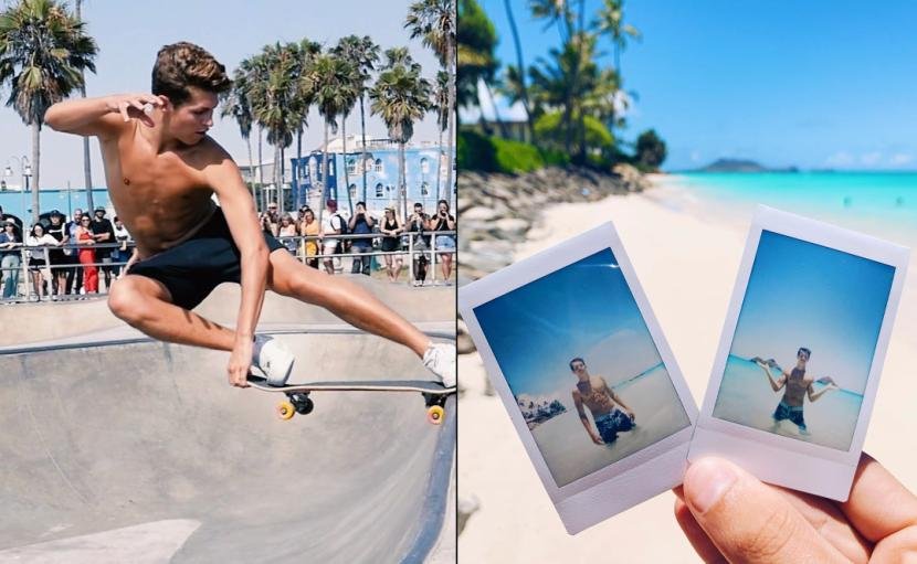 Ben Azelart's Skateboarding Career and Early Athletic Achievements