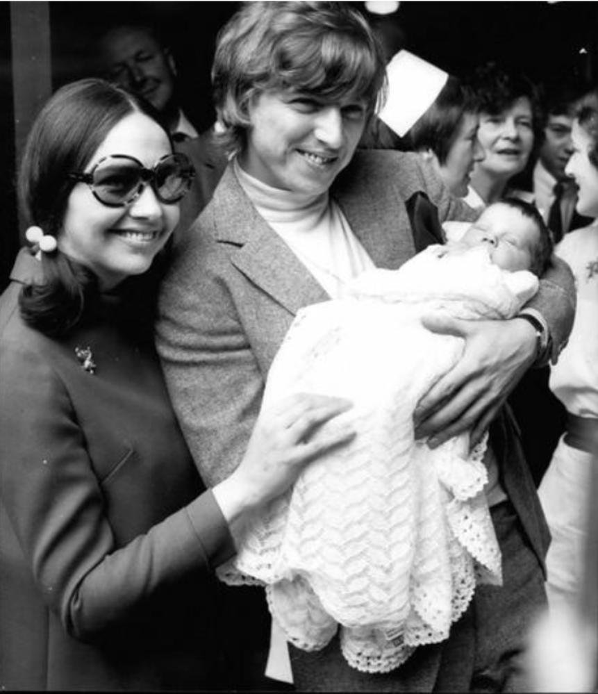 The couple welcomed their daughter, Emma Elizabeth, on March 27, 1961, at Middlesex Hospital