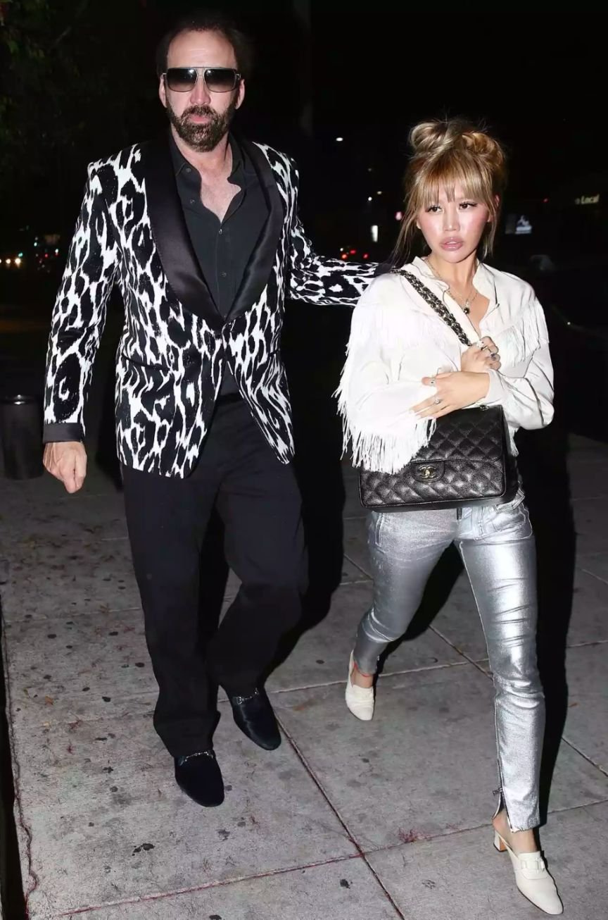 Erika Koike marriage to Nicolas Cage in March 2019 at the Bellagio in Las Vegas