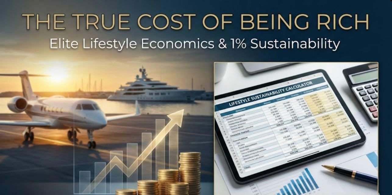 The True Cost of Being Rich: Elite Lifestyle Economics & 1% Sustainability