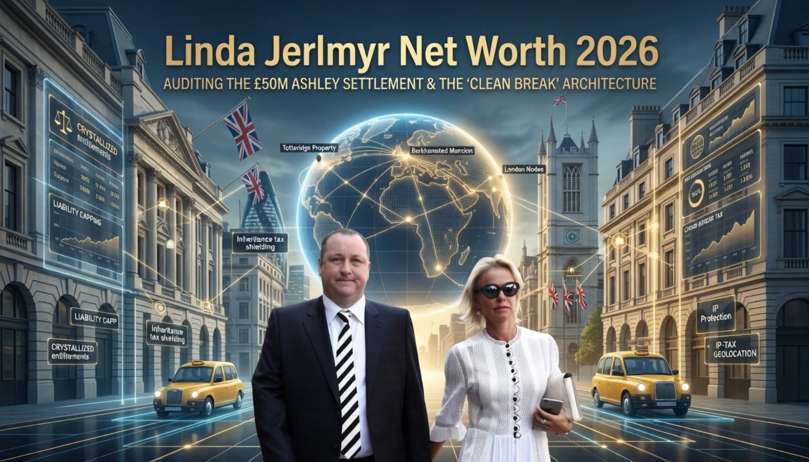 Linda Jerlmyr Net Worth 2026: Auditing the £50M Ashley Settlement and the “Clean Break” Architecture