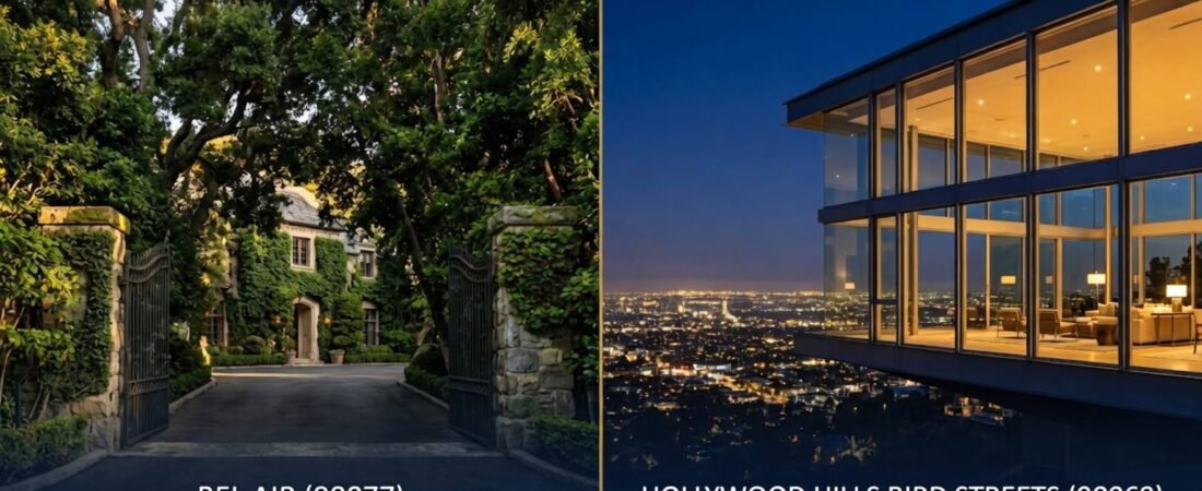 Bel Air vs. Hollywood Hills: 2026 Sovereign Real Estate Audit (Shadow Wealth vs. Spotlight Reach).