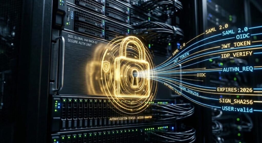 Deel Zero-Trust Perimeter: SAML 2.0 & MFA Authentication Flow