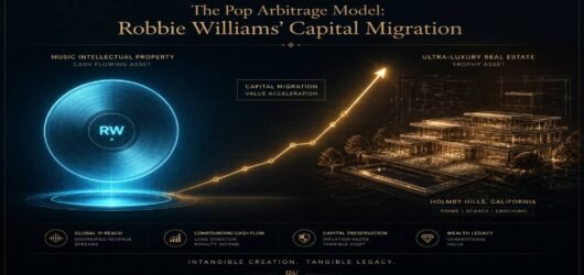 Capitalizing on Pop: Inside Robbie Williams’ £230M Music IP Vault and Real Estate Arbitrage Strategy